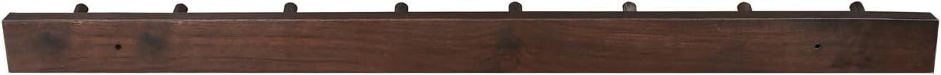 CONSDAN Solid Wood Wall Wall Mounted Coat Rack
