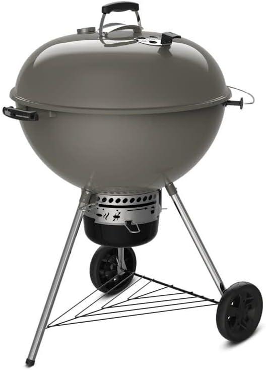 Weber 26 Inch Smoke Gray 588 Square-Inch Master-Touch Charcoal Grill