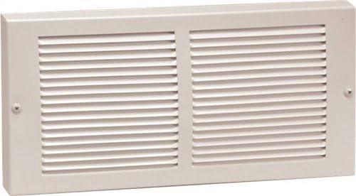 Imperial White Steel Baseboard Vent Cover