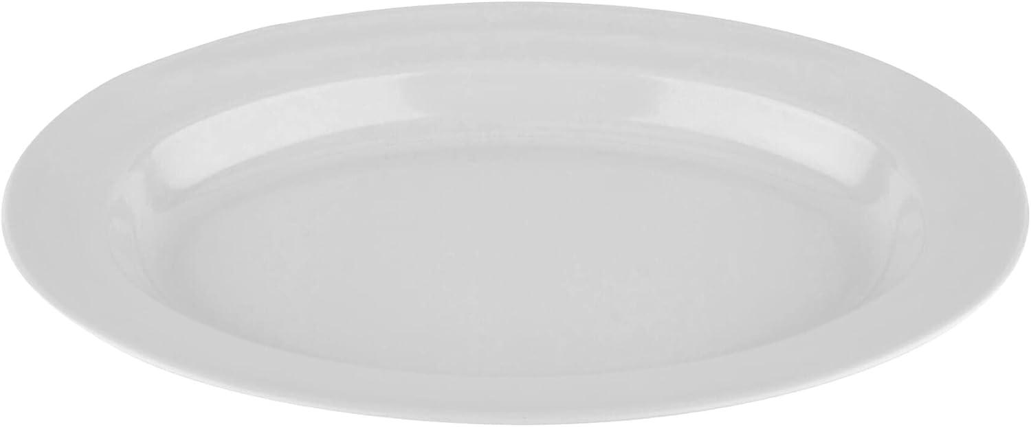 G.E.T. ML-15-W – 18" X 13" Oval Platter, 1.75" Deep