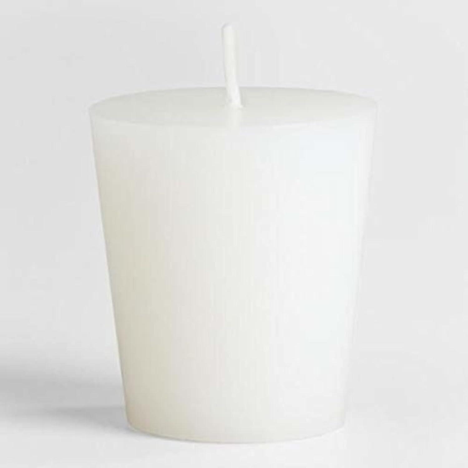 Pack of 6 White Soy Wax Votive Candles