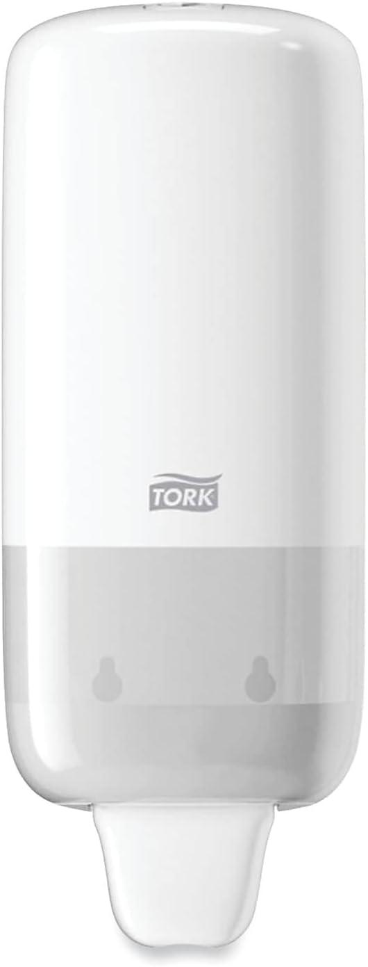 Elevation Liquid Skincare Dispenser 1 L Bottle; 33 oz Bottle 4.4" x 4.5" x 11.5" White