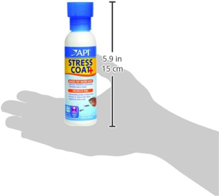 API Stress Coat, Aquarium Water Conditioner, 4 oz