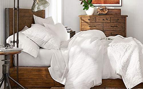 26x26 White Feather Down Square Bed Pillow Set