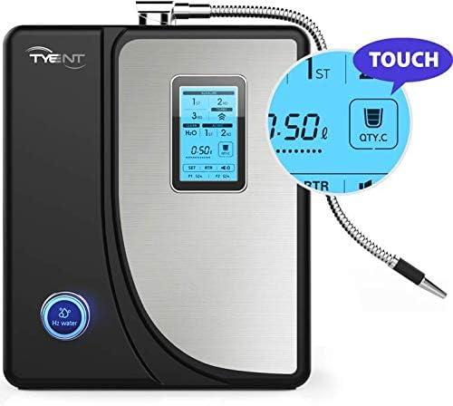 Tyent Black and Silver Alkaline Water Ionizer with Touchscreen