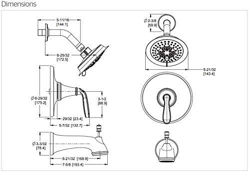 Northcott Dual Function Shower Faucet with Trim