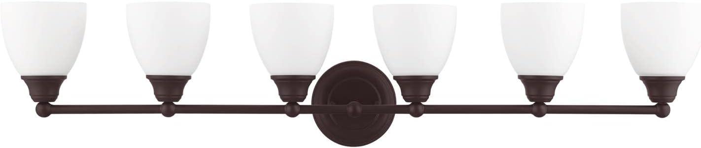 Livex Lighting Somerville 6 - Light Vanity in  Bronze