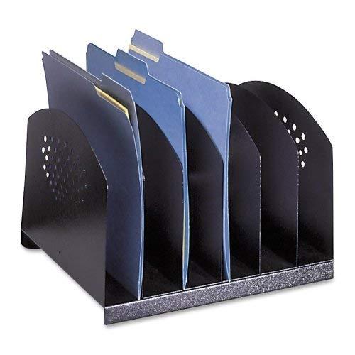 Safco Products Company Six Section Steel Desk Rack
