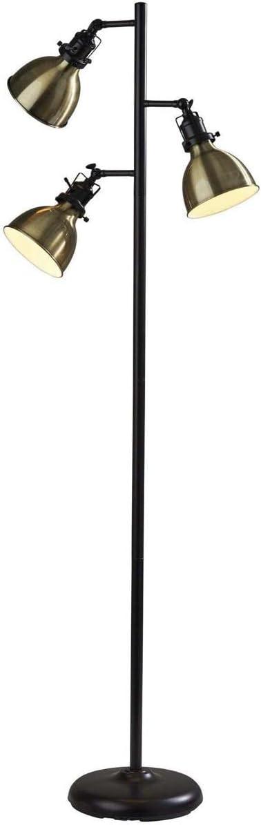 Alden Iron Triple Head Floor Lamp (65")