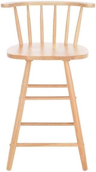 Jay Wood Counter Stool  - Safavieh