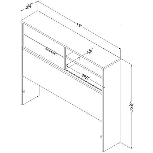 Fynn Twin Bookcase Headboard