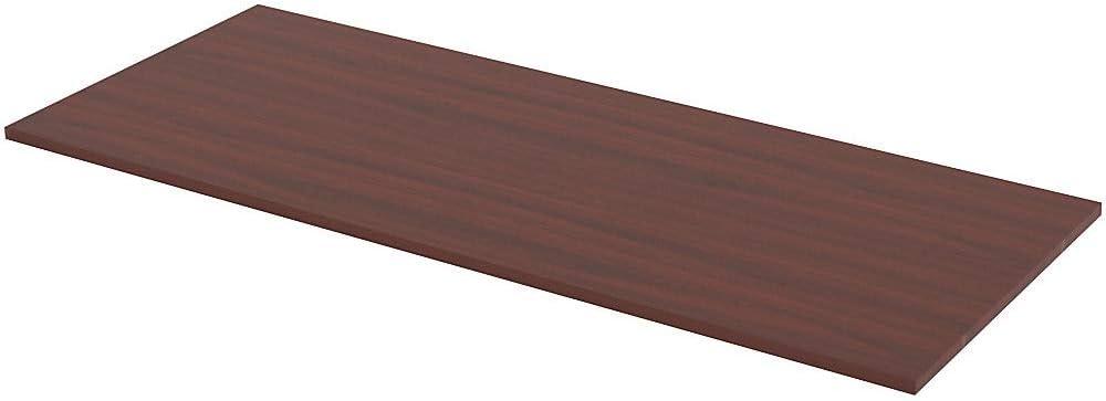 Lorell Conference Table Top Rectangle Top - 72" Table Top Width x 30" Table Top Depth x 1" Table Top Thickness - Assembly Required - Mahogany, Laminated