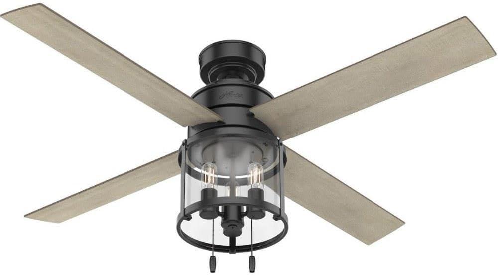 Hunter Astwood 52 Led Astwood 52" 4 Blade Led Indoor Ceiling Fan - Black