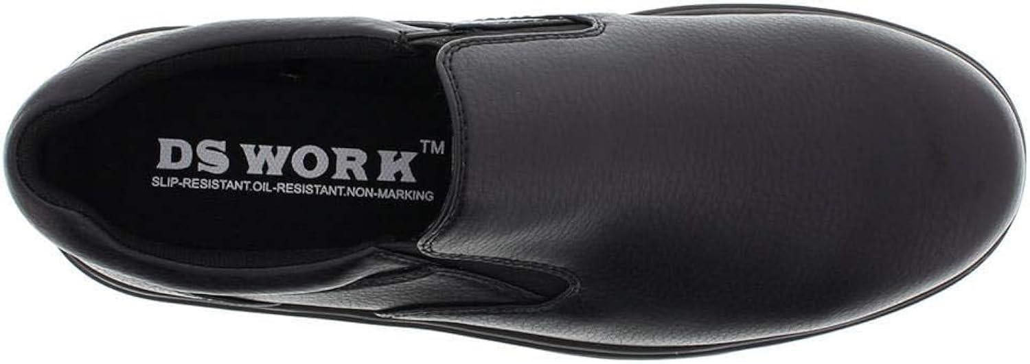 Deer Stags Men's Manager Slip-Resistant Workwear Loafer - Black - 16 Wide