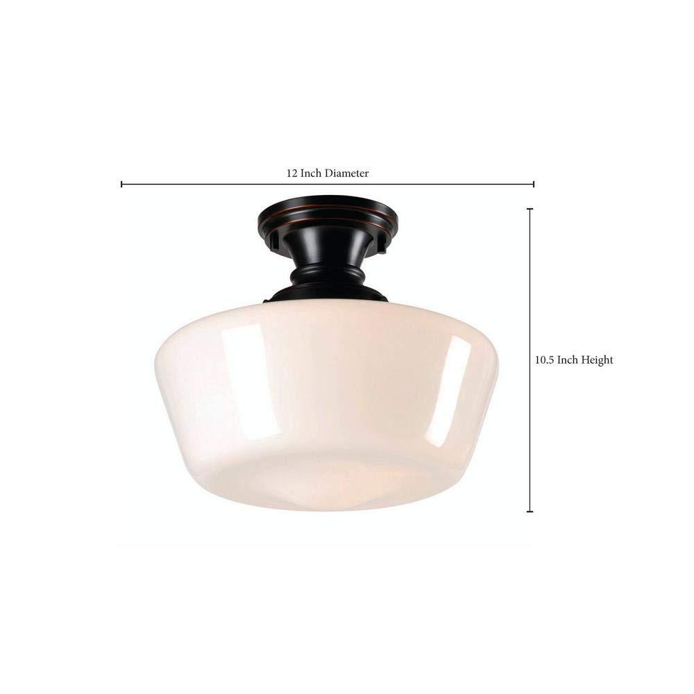 YGDU 93660ORB Flushs, Medium, Blackened Oil Rubbed Bronze