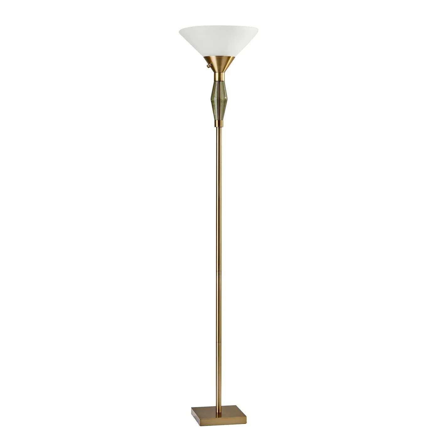 Clyde Torchiere Floor Lamp (71")
