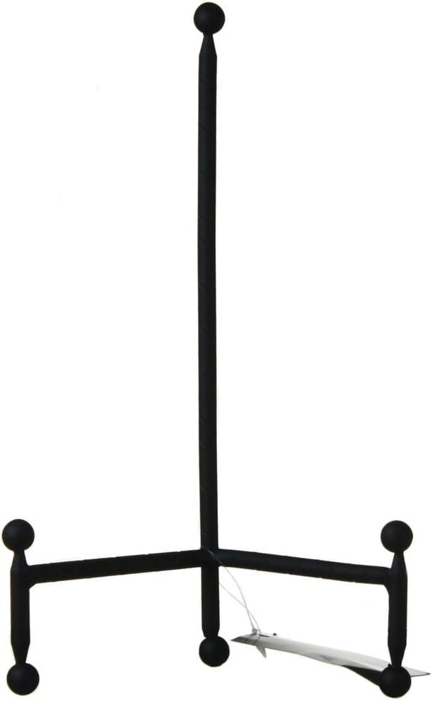 Black Powder Coated Metal Tripod Easel Display Stand