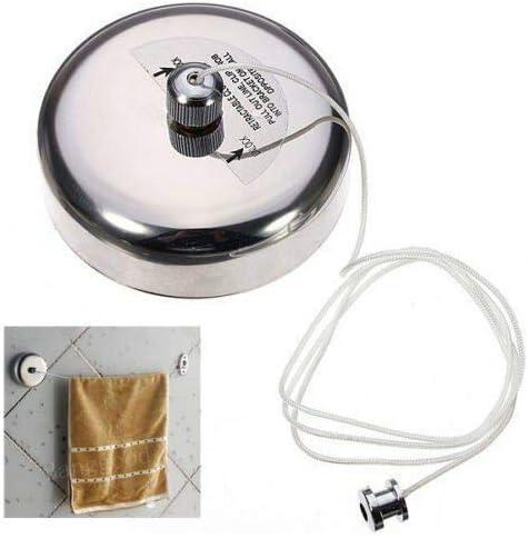 Silver Stainless Steel Retractable Indoor/Outdoor Clothes Line