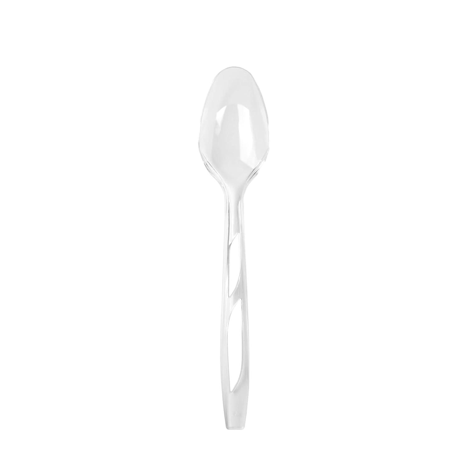 Highmark® Heavy-Duty Plastic Cutlery, Clear, Pack Of 192 Utensils