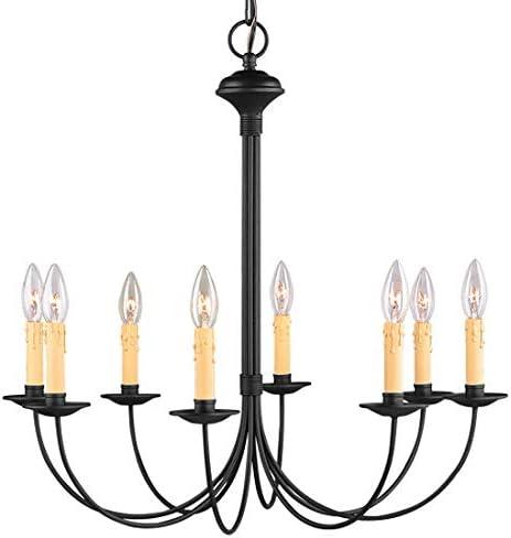 Livex Lighting - Heritage - 8 Light Chandelier in Farmhouse Style - 24 Inches