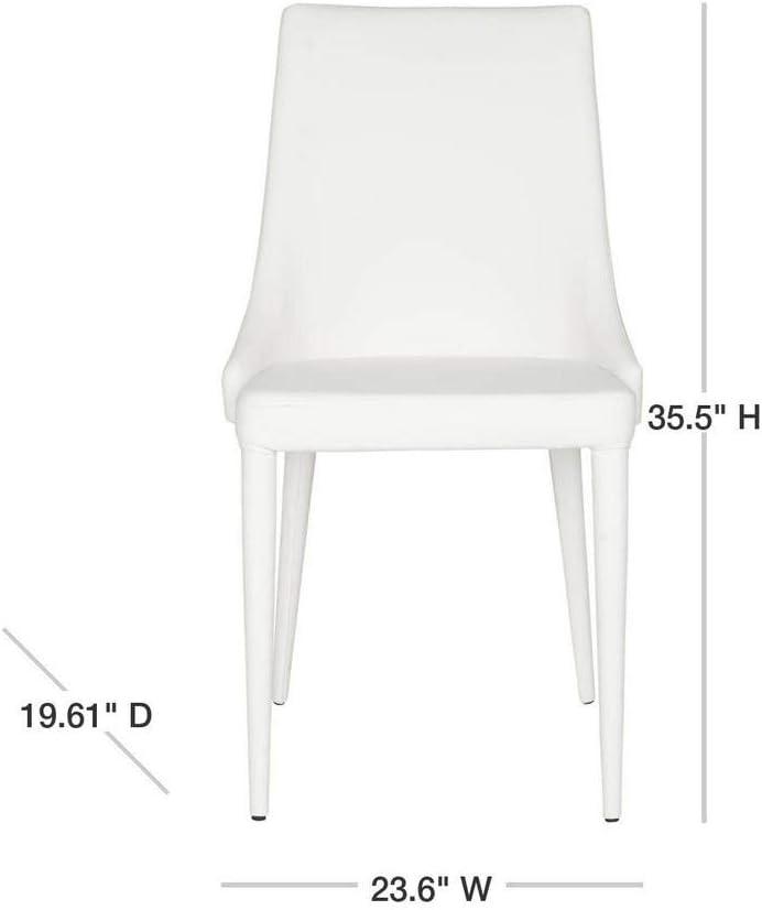 Summerset Side Chair (Set of 2) - White - Safavieh