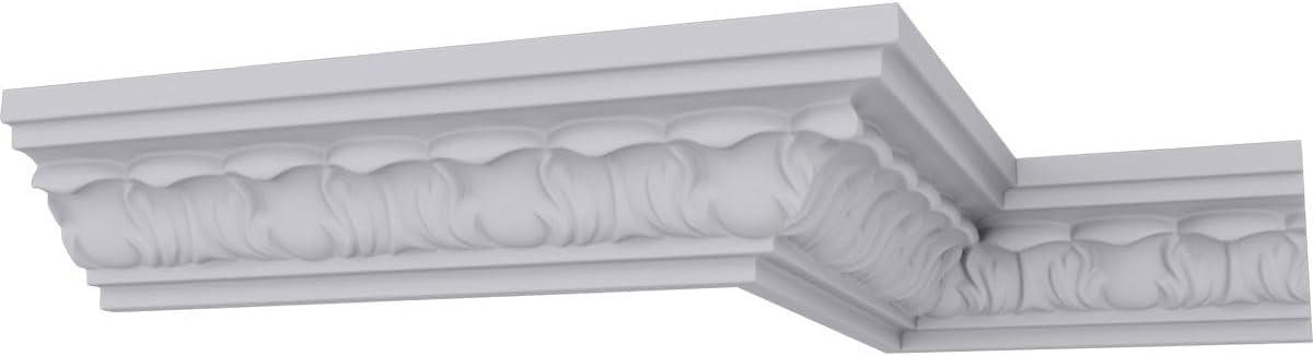 Ekena Millwork Whitman 2.5'' H x 96.13'' W x 2.5'' D Urethane Crown