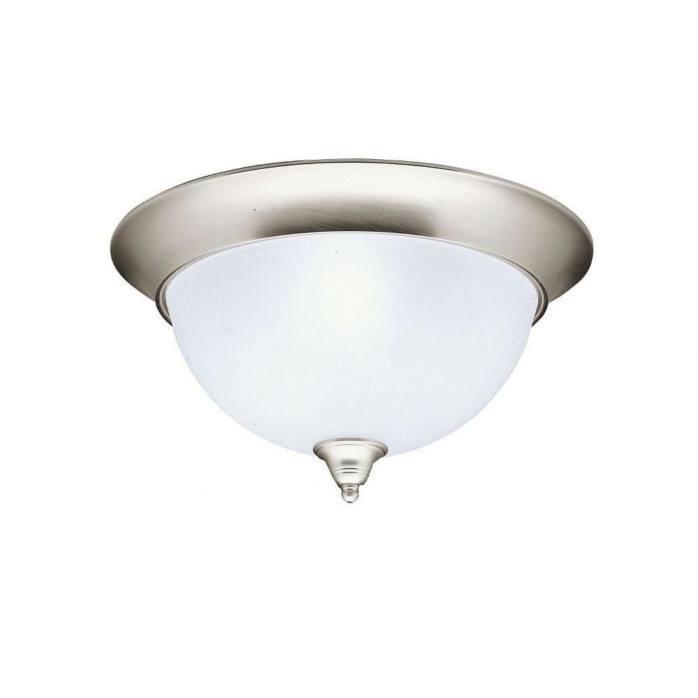 Kichler Lighting Dover 3 - Light Flush Mount in  Brushed Nickel