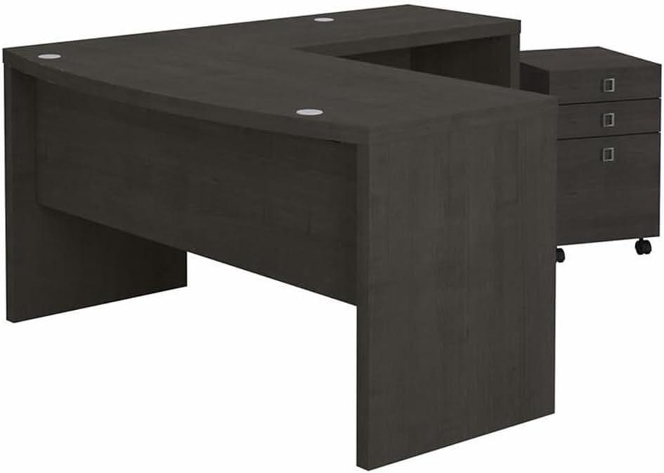 Bush Business Furniture Echo 3 L-Shaped Computer Desk Office Set