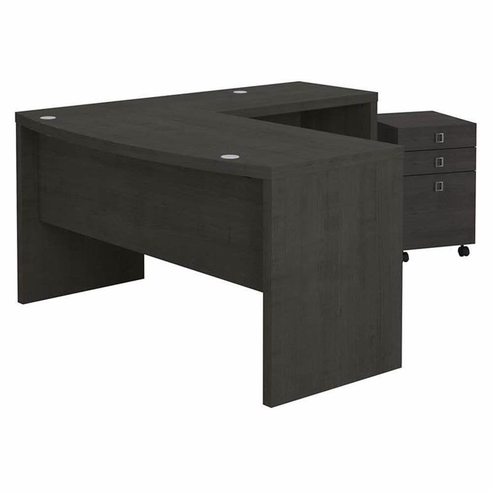 Bush Business Furniture Echo 3 L-Shaped Computer Desk Office Set