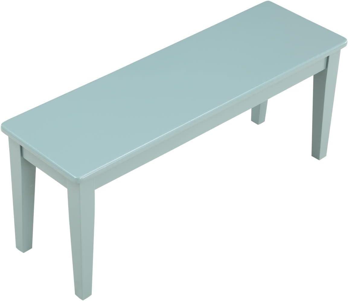 Boraam Colorado Wood Dining Bench Aspen Valley: Farmhouse Style, 600 lbs Capacity, Rectangle Shape