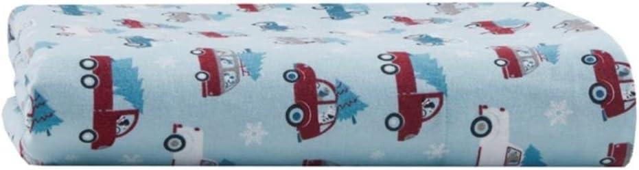 True North by Sleep Philosophy Cozy Cotton Flannel Printed Sheet Set