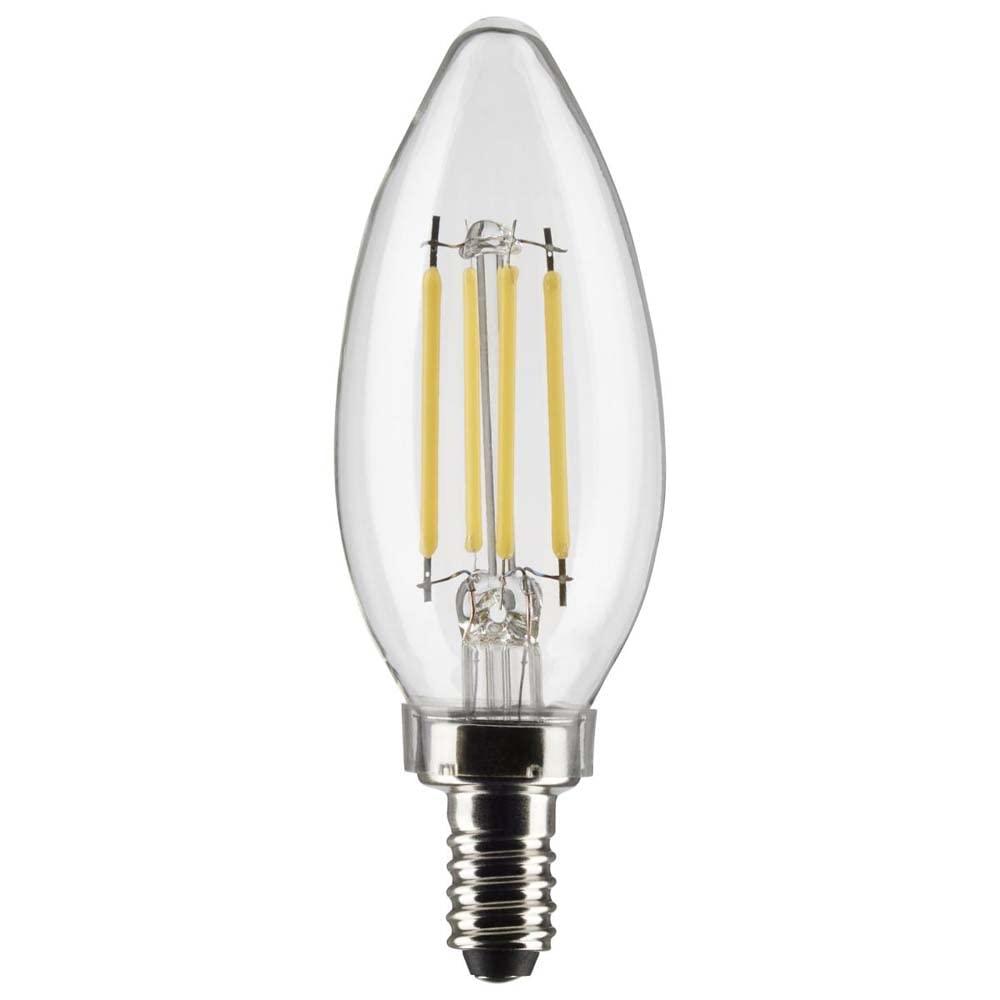75 Watt Equivalent B11 E12/Candelabra Dimmable 3500K LED Bulb