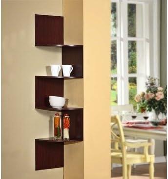 4D Concepts 99600 Hanging Corner Storage - Cherry