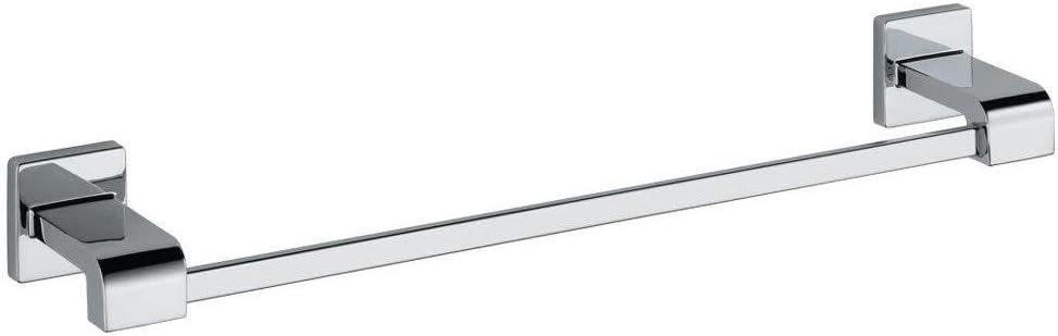 Ara 18-Inch Chrome Wall Mounted Towel Bar