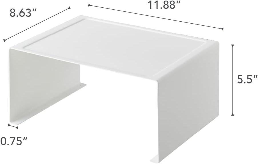 Yamazaki Tower Large White Kitchen Steel Rack