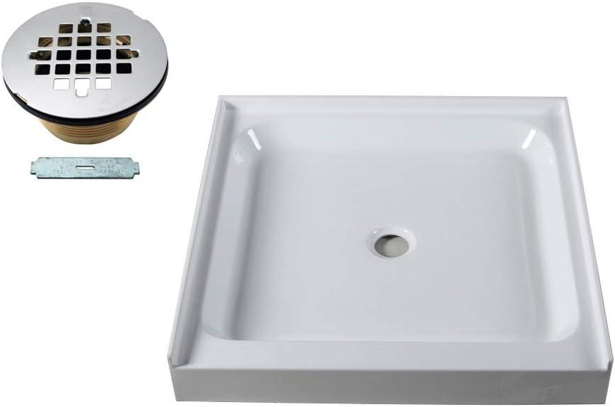 36'' W 36'' D Square Single Shower Base