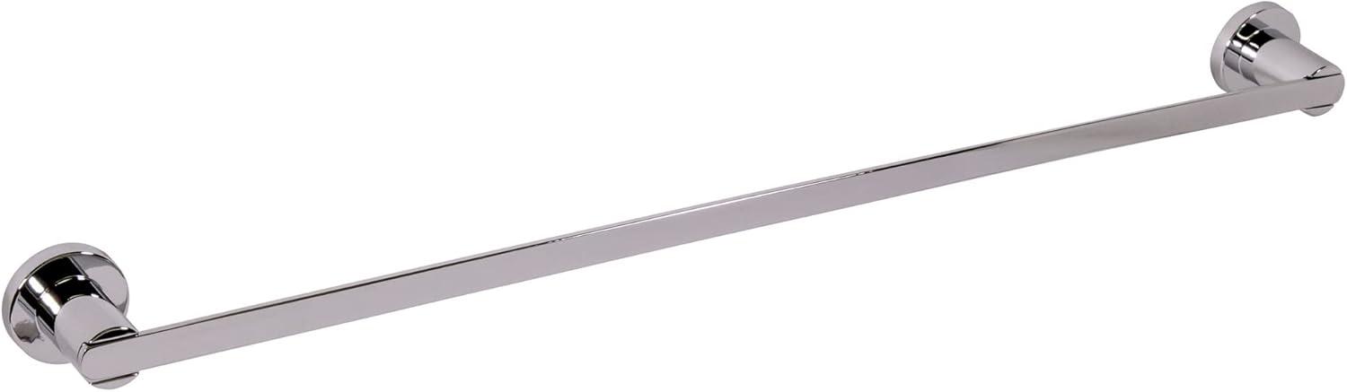 Eastport 24-Inch Polished Chrome Wall Mounted Towel Bar