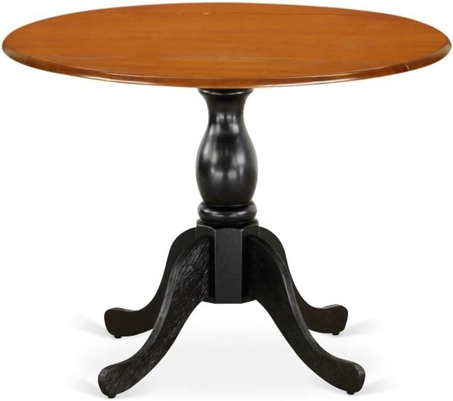 Dublin Extendable Round Solid Wood Dining Table