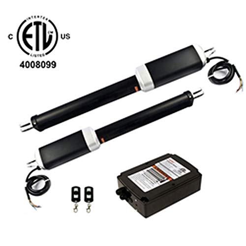 ALEKO ETL Certified Dual Swing Gate Operator - GG900U AC/DC - Basic Kit