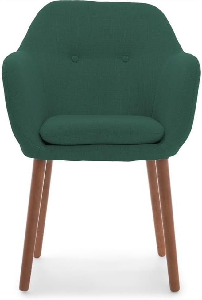 Adore Decor Roux Mid-Century Accent Chair for Home Office or Living Room