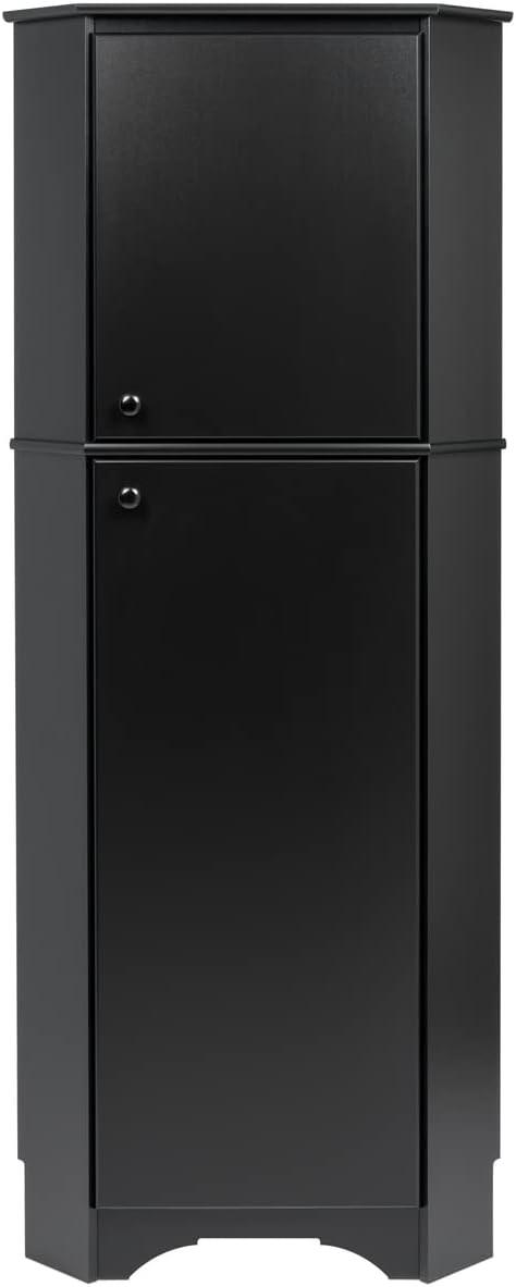 Elite Tall 2 Door Corner Storage Cabinet - Prepac