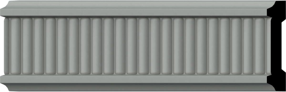 Ekena Millwork 3"H x 5/8"P x 94 1/2"L, (3/8" Repeat), Nevio Chair Rail (Set of 8)