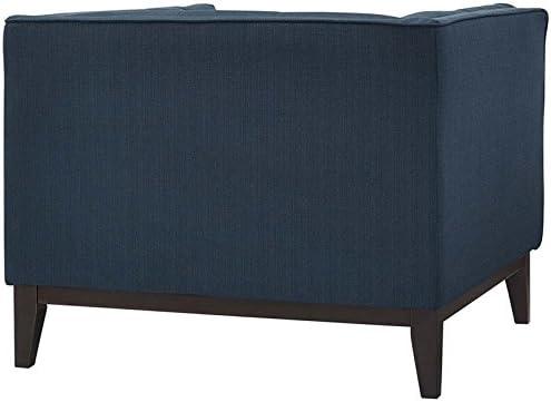 Modway Serve Mid-Century Polyester Upholstered Armchair