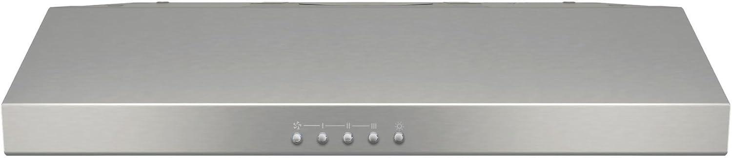 Broan NuTone 30" Stainless Steel 375 CFM Convertible Under Cabinet Range Hood