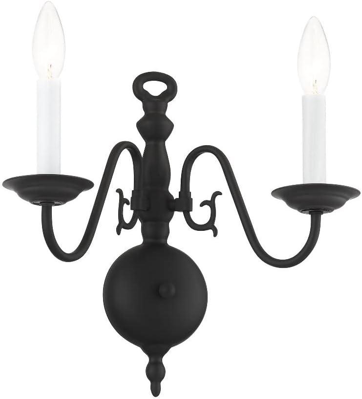 Livex Lighting Williamsburgh 2 - Light Wall Light in  Polished Brass
