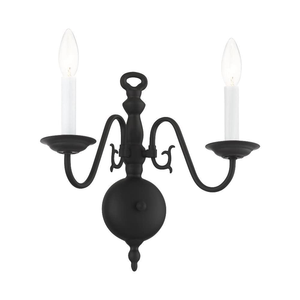 Livex Lighting Williamsburgh 2 - Light Wall Light in  Polished Brass
