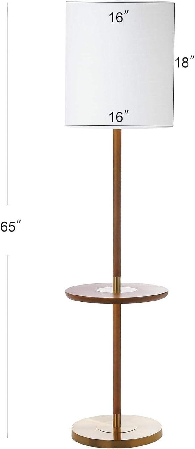 Janell 65 Inch H End Table Floor Lamp   - Safavieh