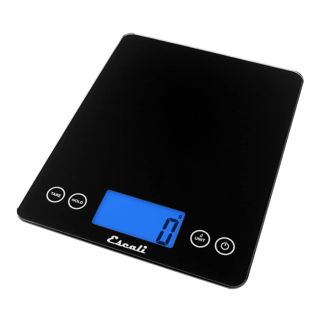 Extra-Large Black Glass Digital Kitchen Scale