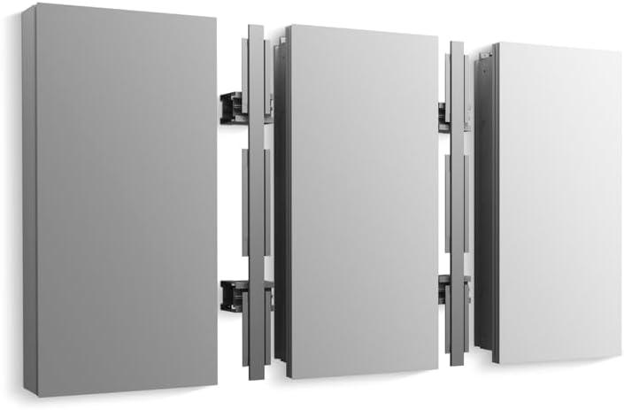 Verdera® 15" W x 30" H Aluminum Medicine Cabinet