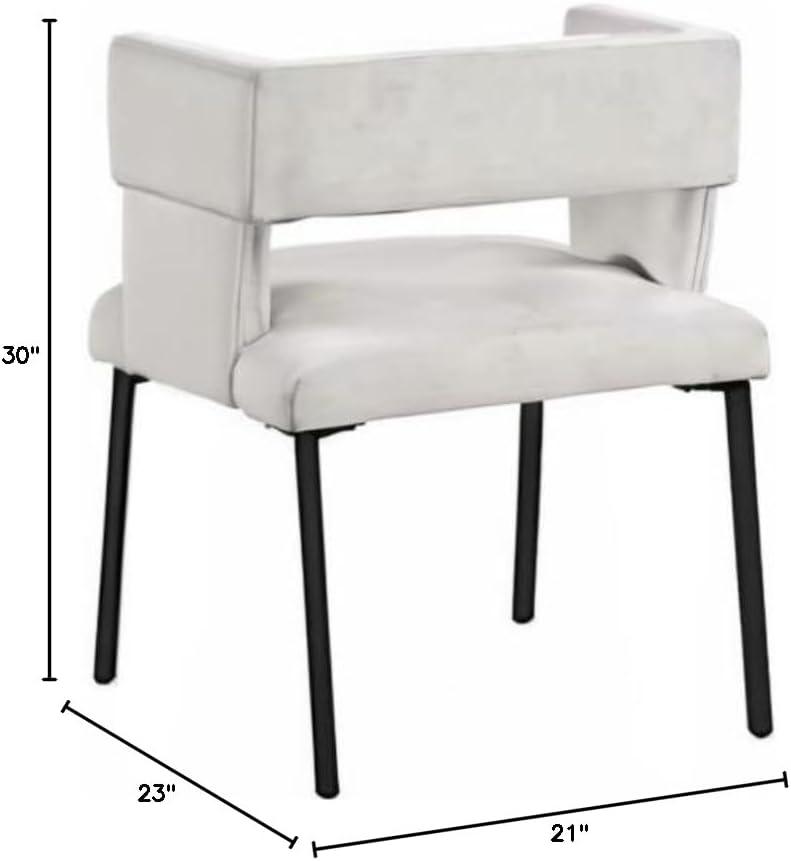 Inga Velvet Arm Chair